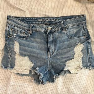 American Eagle Next-Level Stretch Denim Cut-Offs